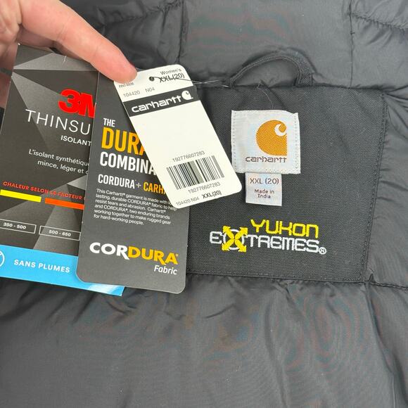 Carhartt Yukon Extremes Insulated Weatherproof Parka Womens Plus Size Coat NEW - Picture 15 of 16